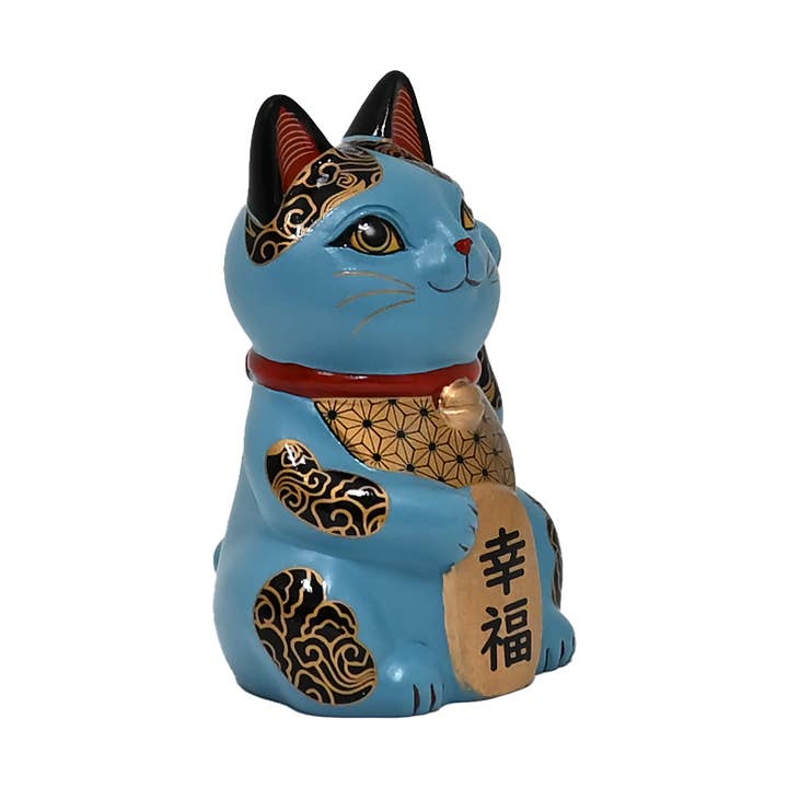 Urban Tokyo - Wholesale Decorative Figurine - 3.25"H Happineko Figurine Blue Happiness (1/36)7