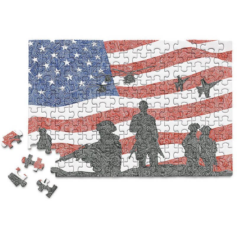 Viz Art Ink - Wholesale Puzzle - Adult - Micro Puzzle - American Heroes2