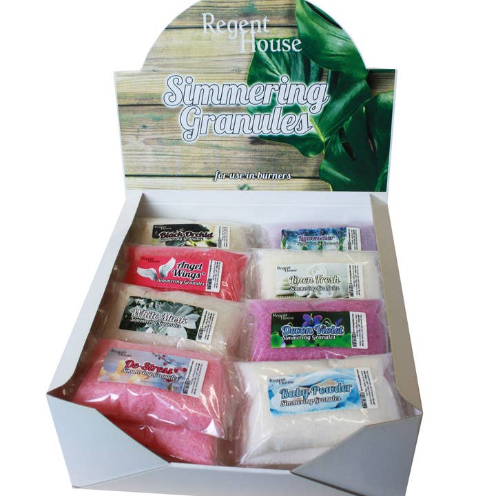Regent House – wholesale Retailer display – Home & Living – Bestsellers Assorted Simmering Granules