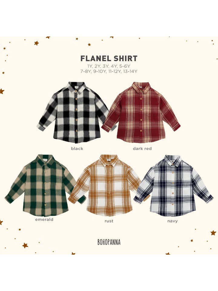 Kleine Tijntje - Wholesale Button Down Shirt - Kids - Flanel Shirt2