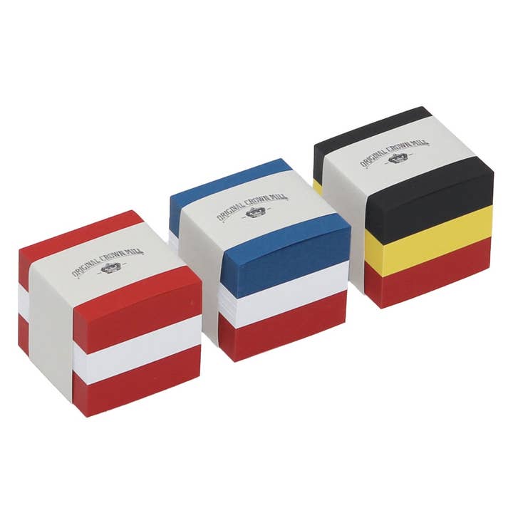 Royal Posthumus - Venta al por mayor Conjunto de papelería y tarjetas - Crown Mill | Bloc de cubos | 5x5x5 cm11