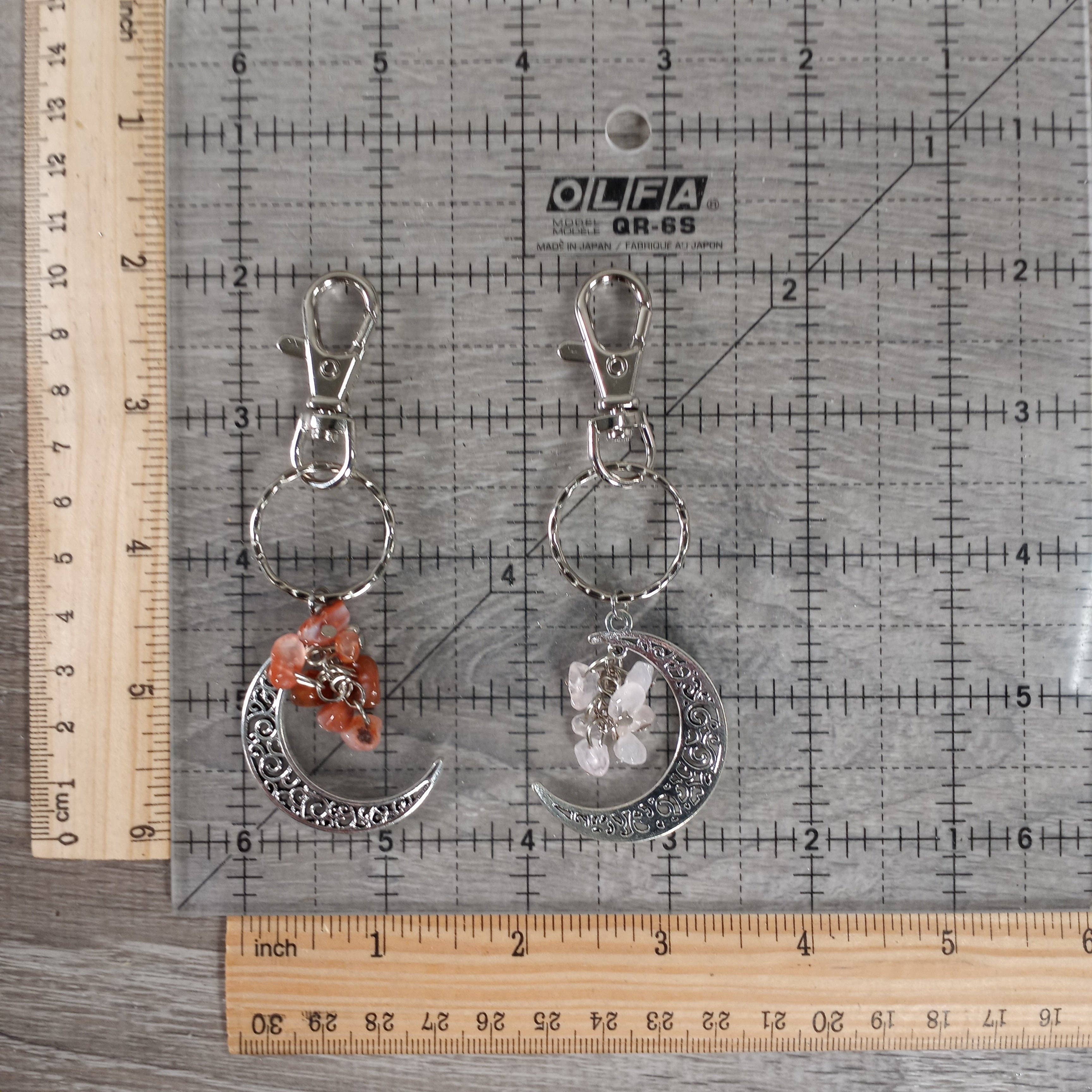 Keystone Crystals - Wholesale Keychain - Unisex - Gemstone Moon Keychains – Assorted Crystal Key Rings in Bulk5