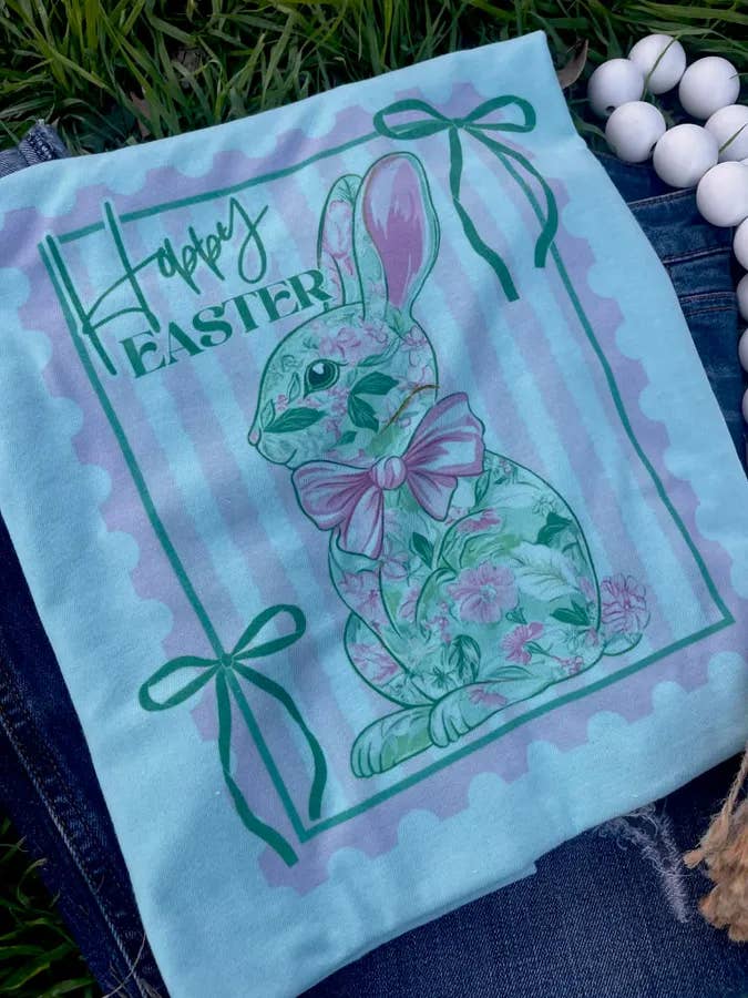 Floral Bunny (Tultex Softstyle) for wholesale by 1/2 Penny Wholesale