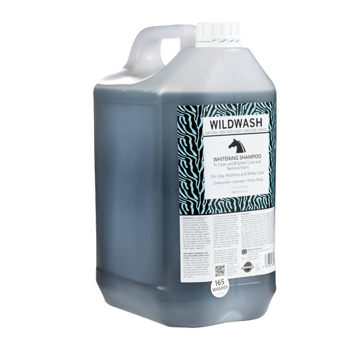 Equine Natural Whitening Paardenshampoo voor grijze vachten 5 ltr voor wholesale door WildWash