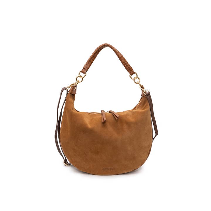 Cherry Paris - Wholesale Shoulder Bag - Women's - NADINE SUEDE Bag - 416523