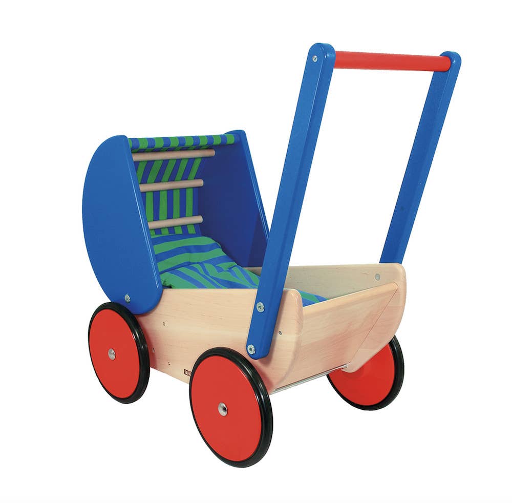 BAJO WOODEN TOYS - Wholesale Doll Accessory Kit - Kids - Doll's Pram0
