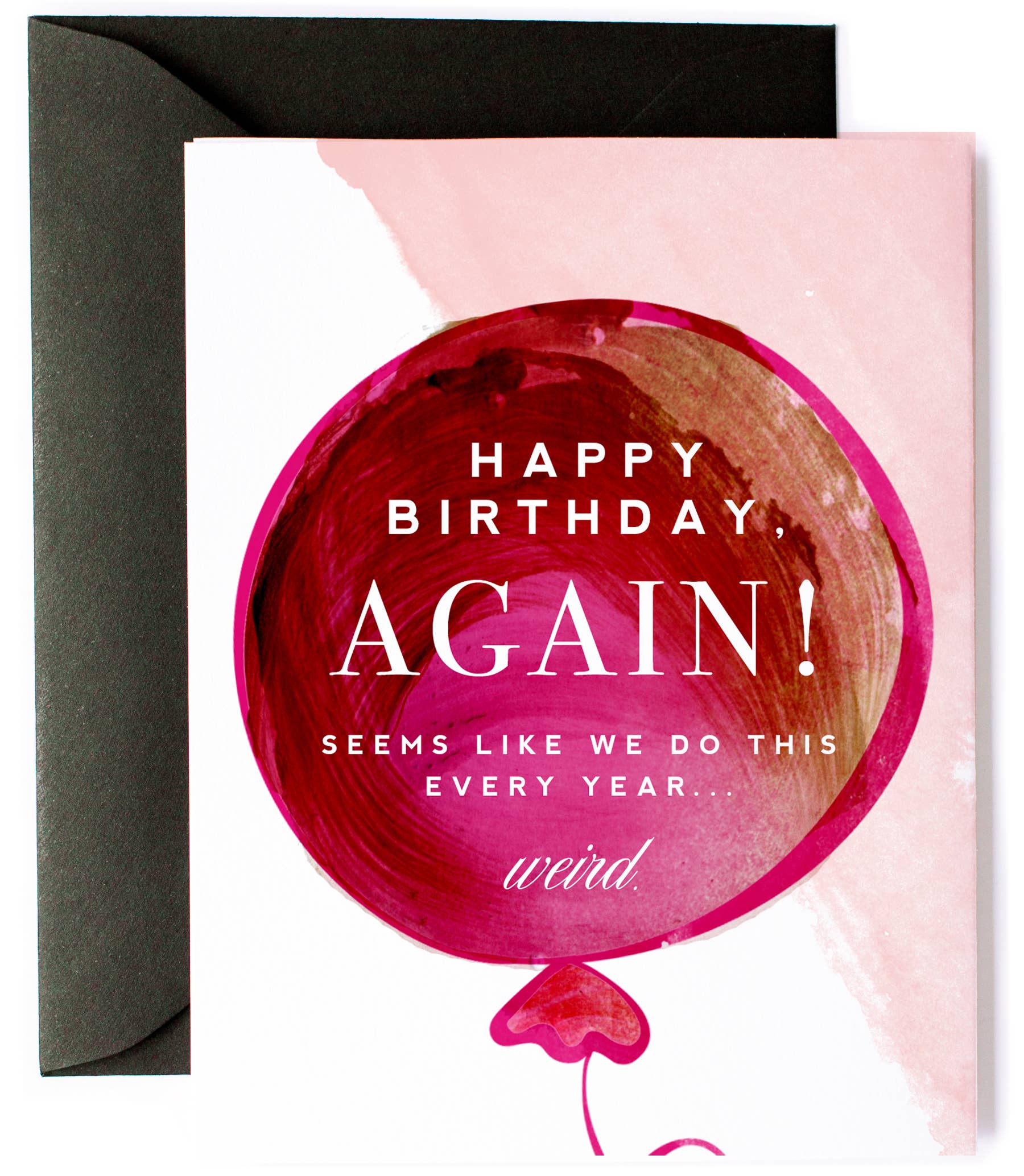 Kitty Meow Boutique - Wholesale Birthday Card - Happy Birthday AGAIN - Funny Birthday Greeting Card1
