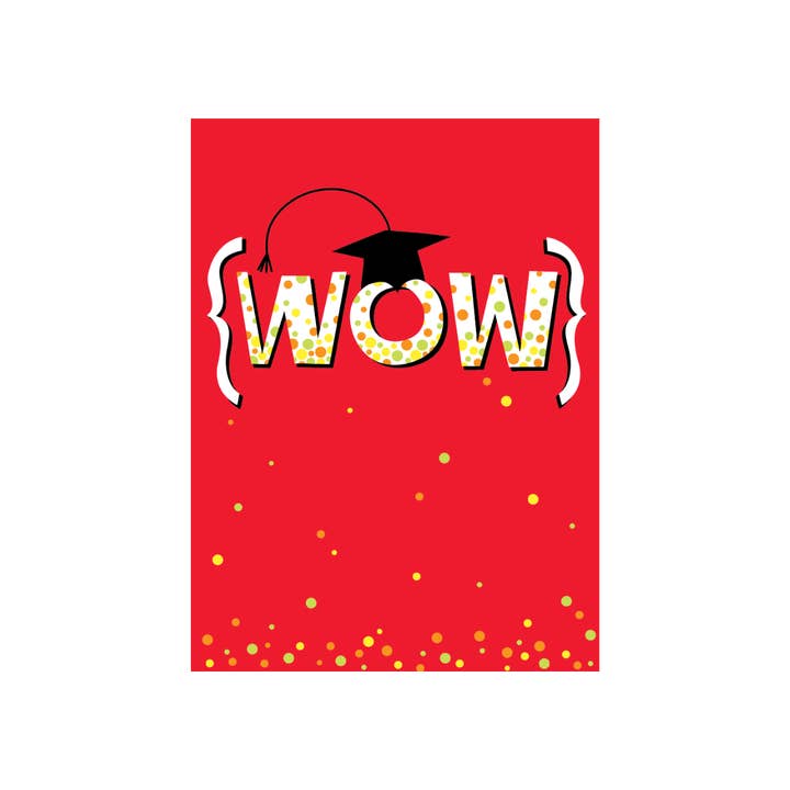 Wow - Graduation Card for wholesale by GreatArrow Graphics