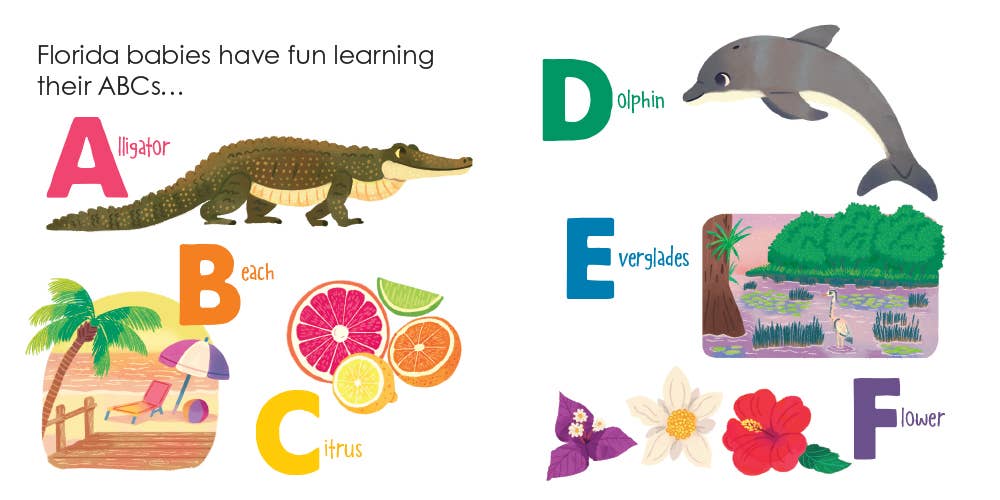 Sourcebooks - Wholesale Baby & Toddler Book (0-2) - Florida Baby3