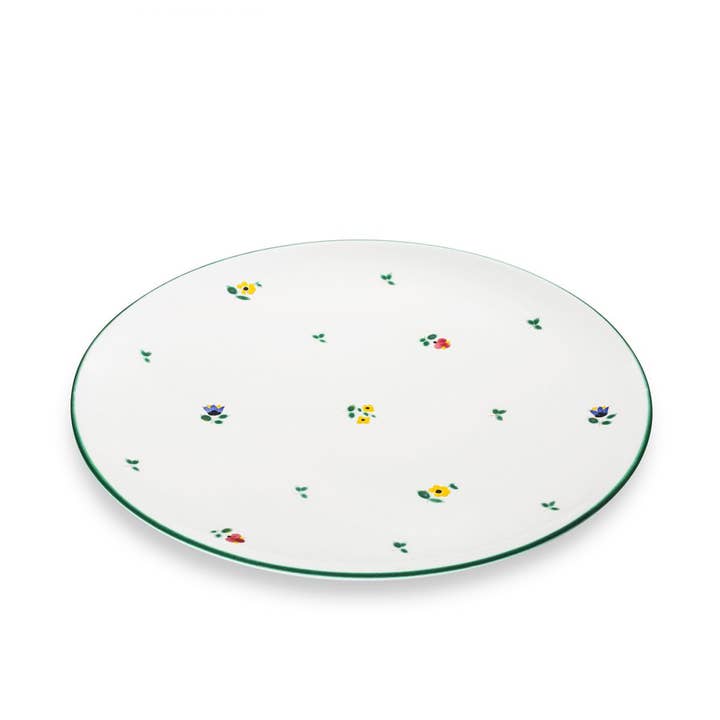 Scattered flowers, underplate cup (diameter 32 cm) for wholesale by Gmundner Keramik Handels GmbH