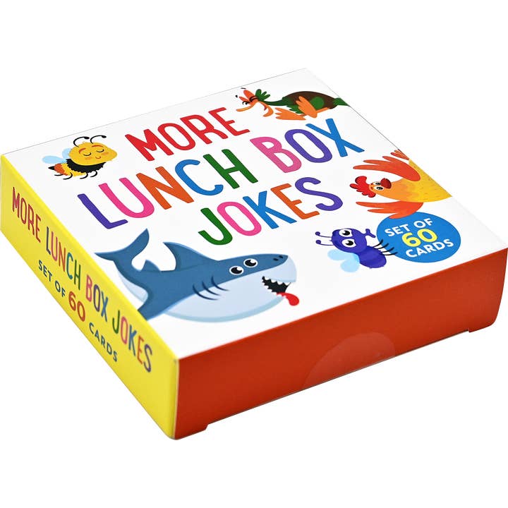 Peter Pauper Press - Wholesale Card Game - More Lunch Box Jokes Card Deck (Set of 60 cards)