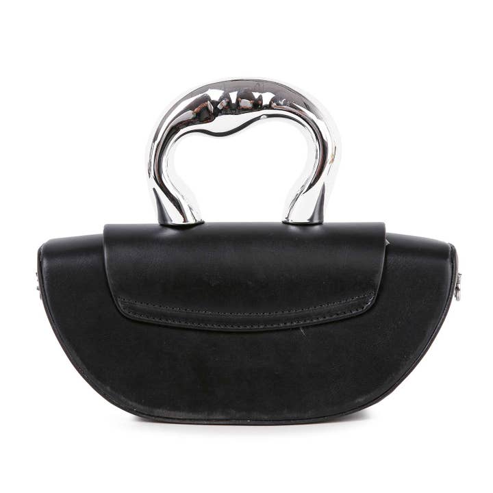 Black Modern Design Petite Hand Tote for wholesale on Faire