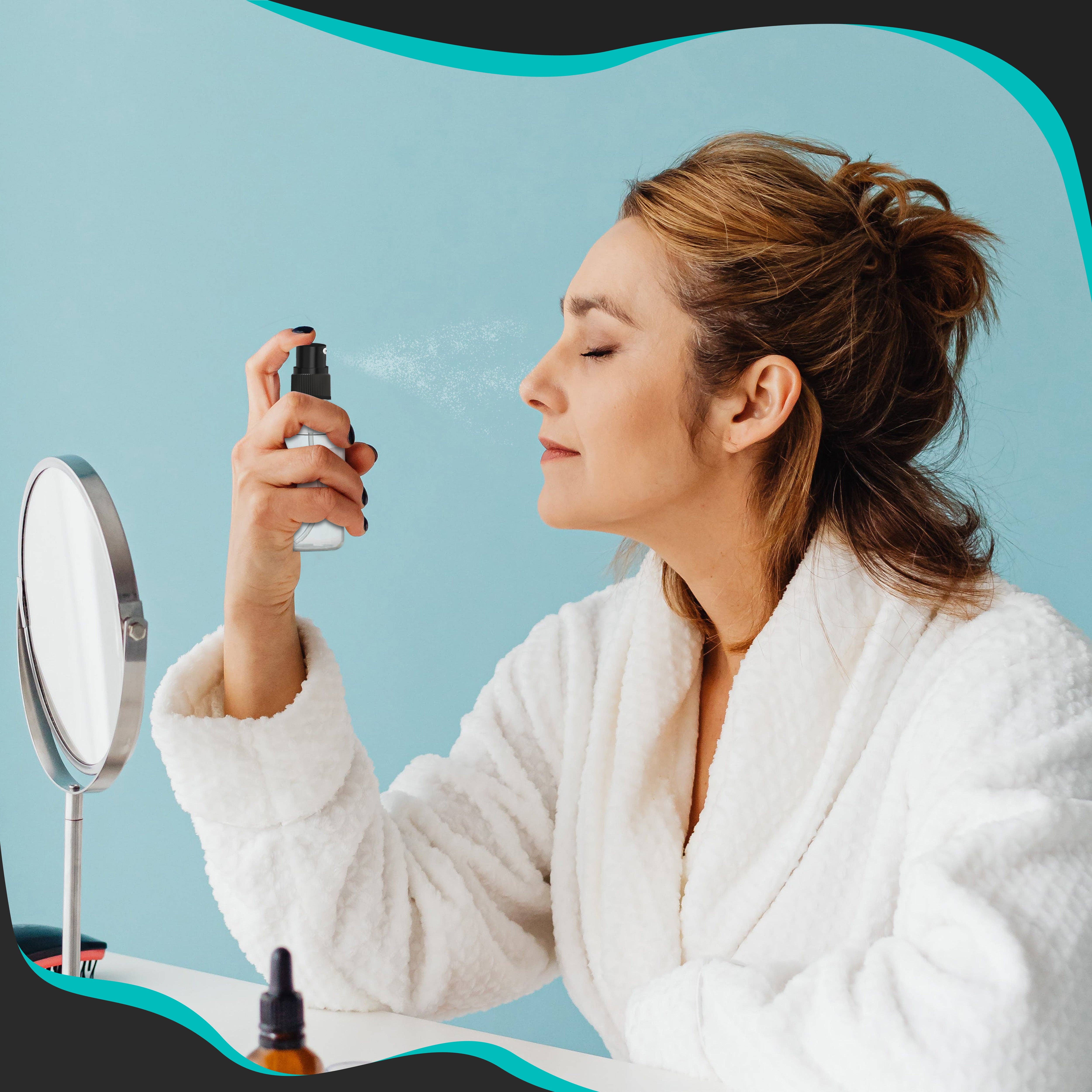 Nevlers – wholesale Sprayflaska – Sprayflaskor i klart glas - 2 oz.3