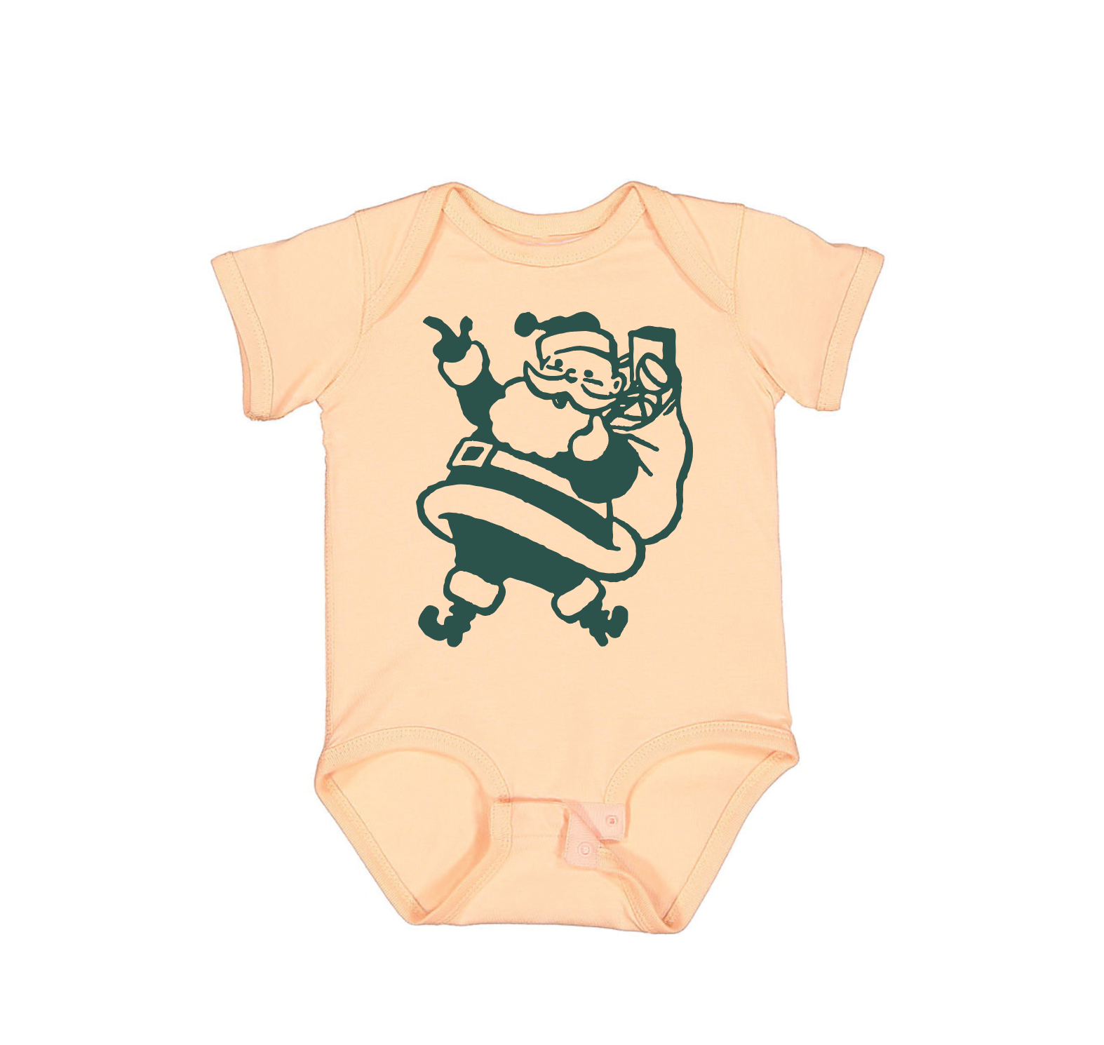 The Chester Drawer – Großhandel T-Shirt mit Siebdruck – Unisex – Retro-Weihnachtsmann-T-Shirt2