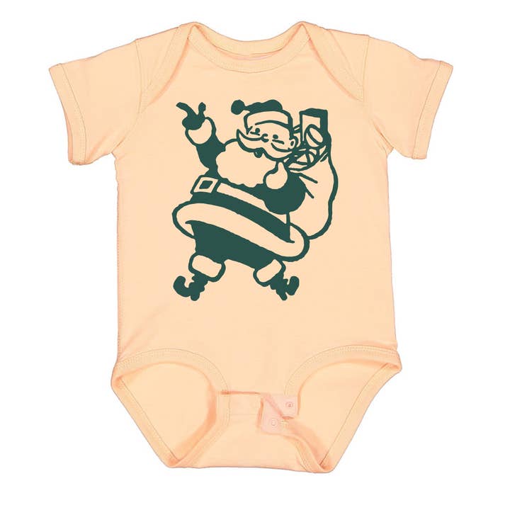 The Chester Drawer - Wholesale Screen Printed T-Shirt - Unisex - Retro Santa T-Shirt2
