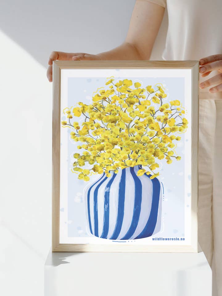 Plakat 30x40 cm #0075 for engroshandel hos Wildflower Oslo