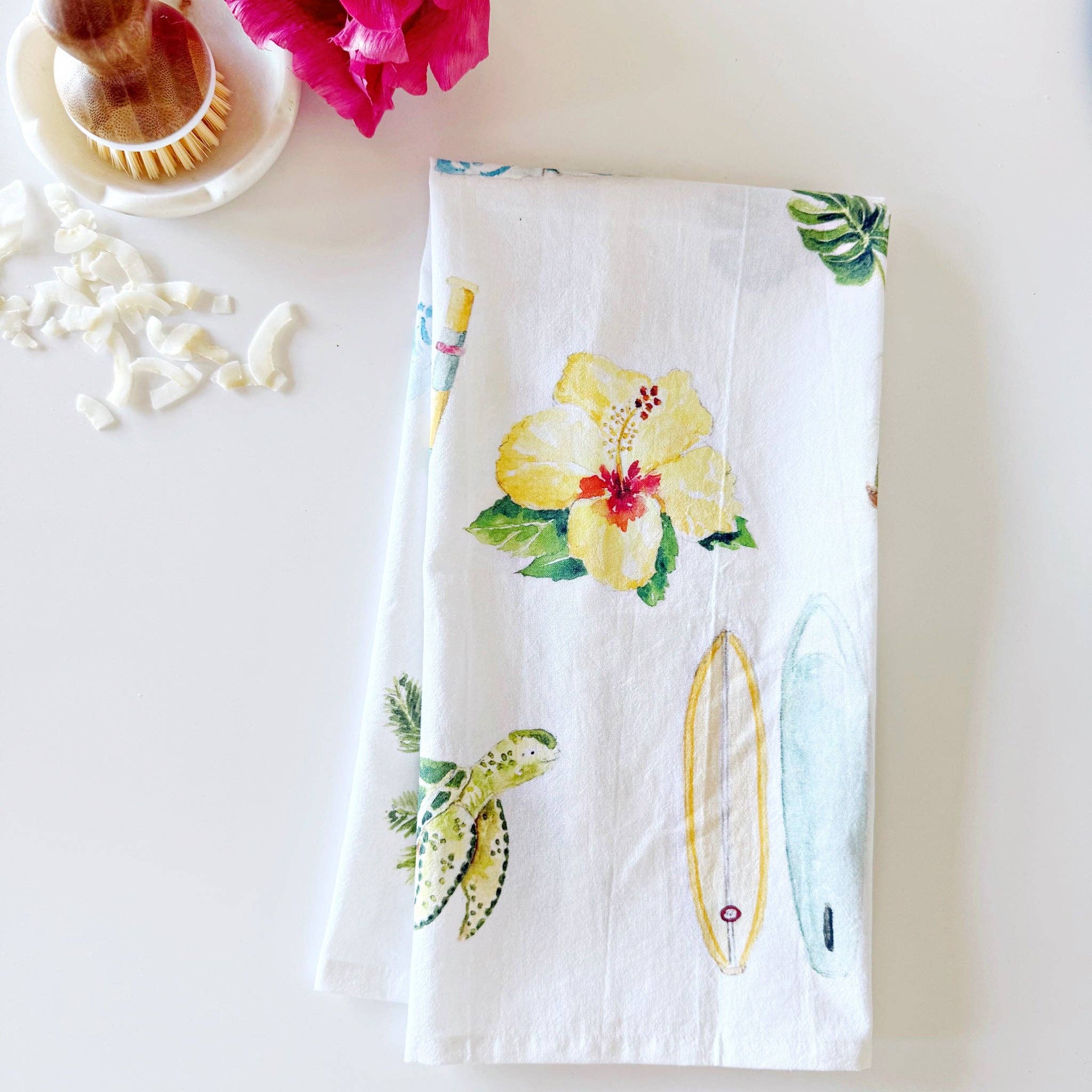 emily lex studio - Wholesale Tea Towel - tropical tea towel2