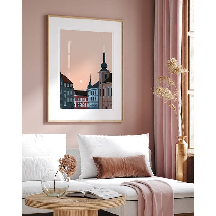 Wallstories - Vendita all'ingrosso Stampa artistica - Serata estiva a St. Hanshaugen (edizione limitata)1