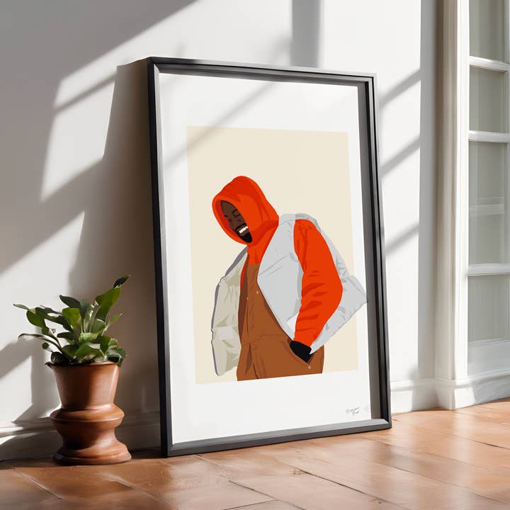 Kanye West Art Print for wholesale by PREMIÈRE BASE