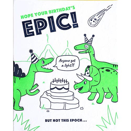 Good Paper - Wholesale Birthday Card - Epic Birthday