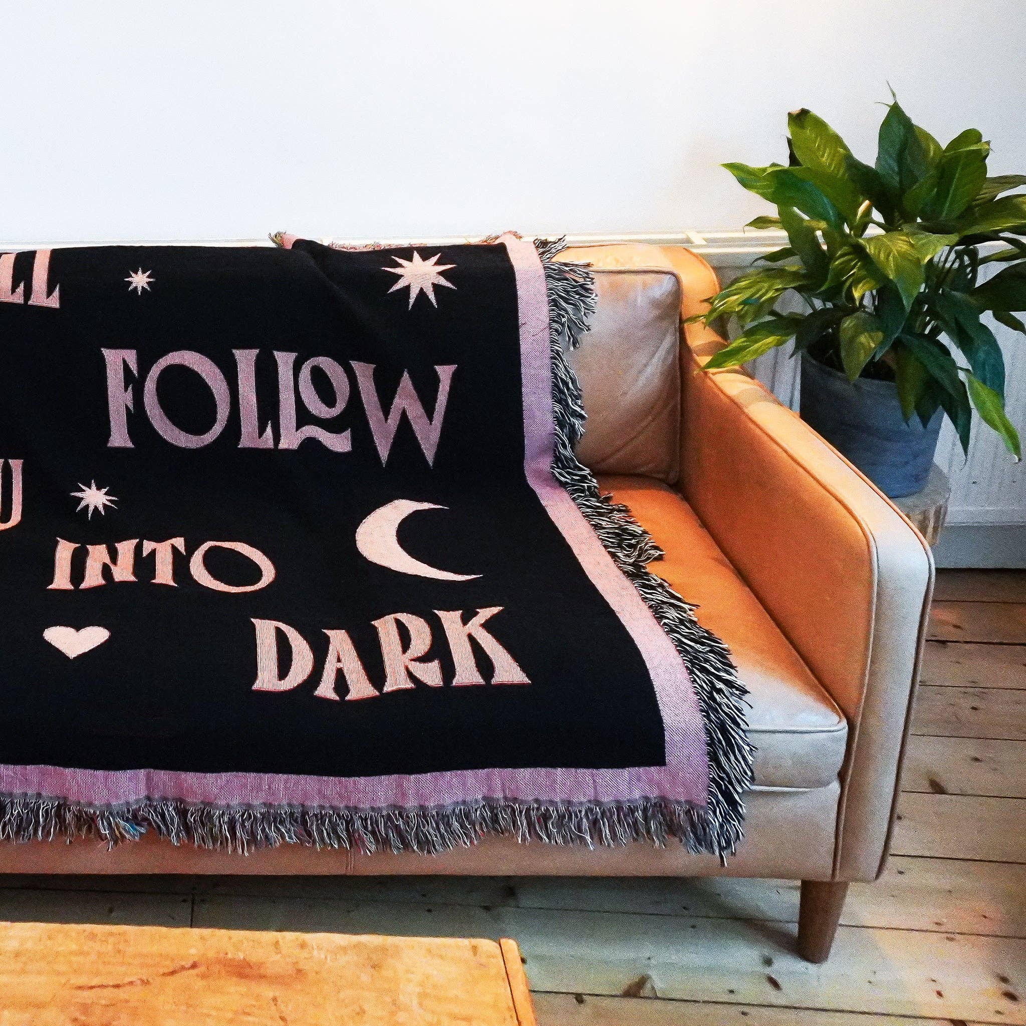 Telegramme Paper Co. - Wholesale Throw Blanket - I Will Follow You Limited Edition Woven Jaquard Blanket12