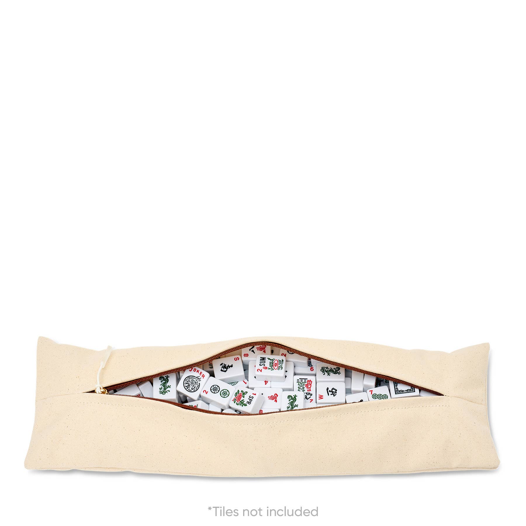 Boulevard - Wholesale Tote Bag - Women's - "Margo" Natural Mahjong Tote (Personalizable)4