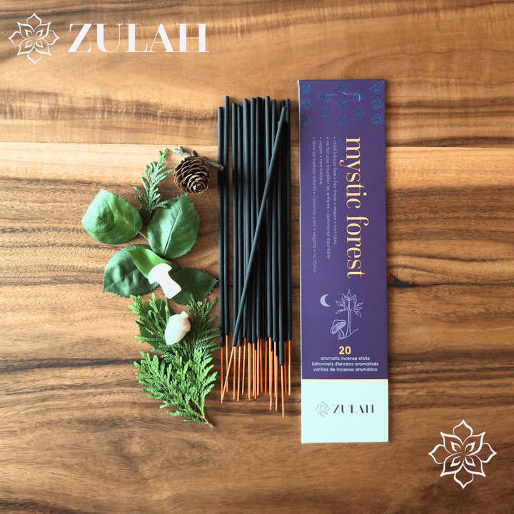 Mystic Forest Incense, 20 sticks per pack for wholesale by Zulah Canada