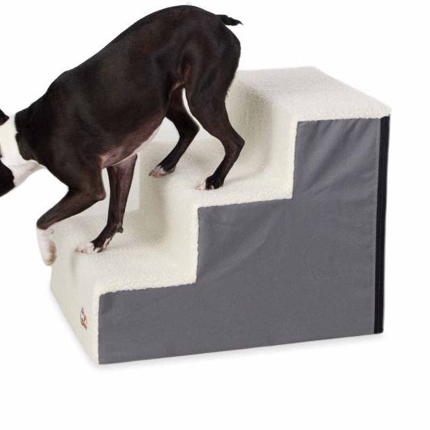 Marches d'escalier en polaire pour animaux de compagnie de K&H Pet Products pour la vente par Playful Tail