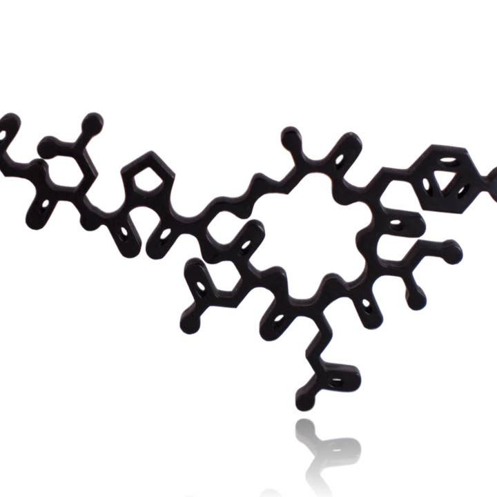 Clayton Jewelry Labs - Venta al por mayor Collares con colgantes/abalorios - Collar de acero inoxidable con molécula de oxitocina10