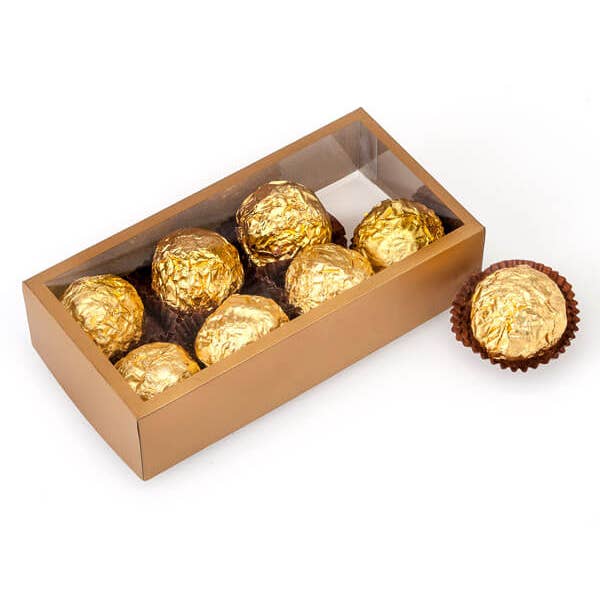 Nashville Wraps - Wholesale Chocolate Box - Clear Candy & Truffle Boxes10