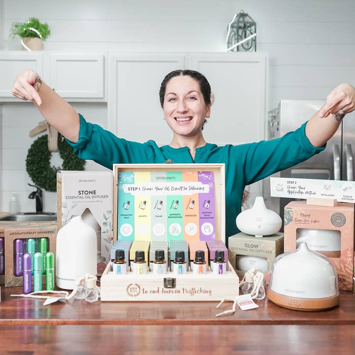 Simply Earth - Wholesale Essential Oil - Essential Oil Diffusing Kit with Multiple Diffusers3