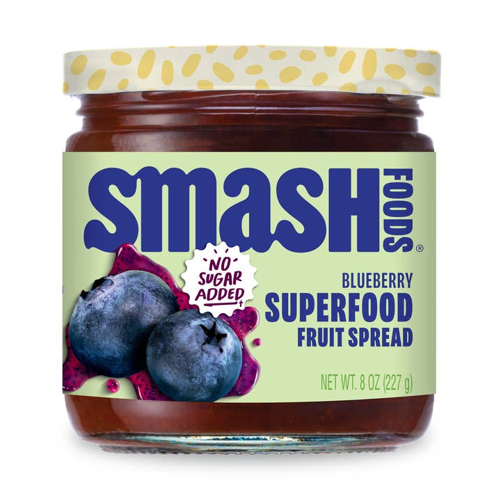 Blueberry - Smash Superfood Jam for wholesale by Smash Foods