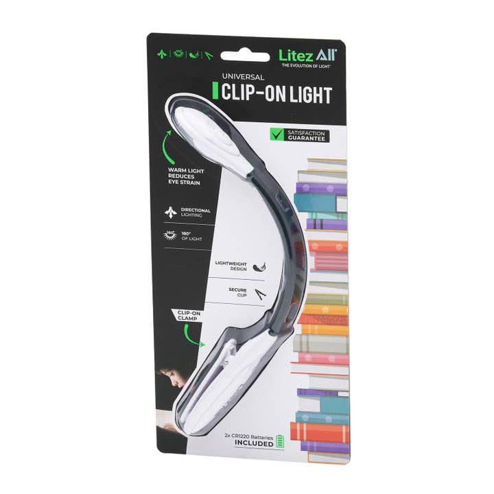 LitezAll - Wholesale Booklight - LitezAll Universal LED Clip On Light40