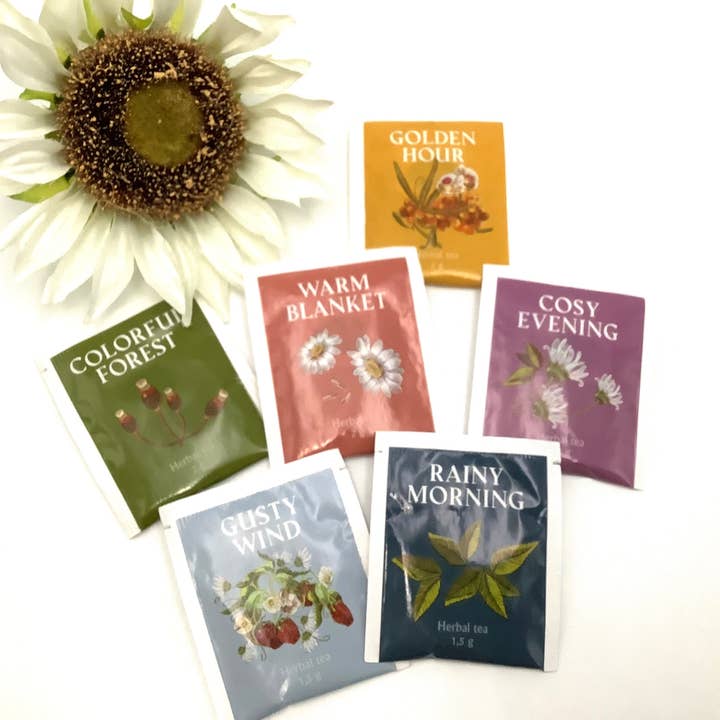 All Little Cute Things – wholesale Tepåsar – Vintertema te-gåvor med blandade smaker2