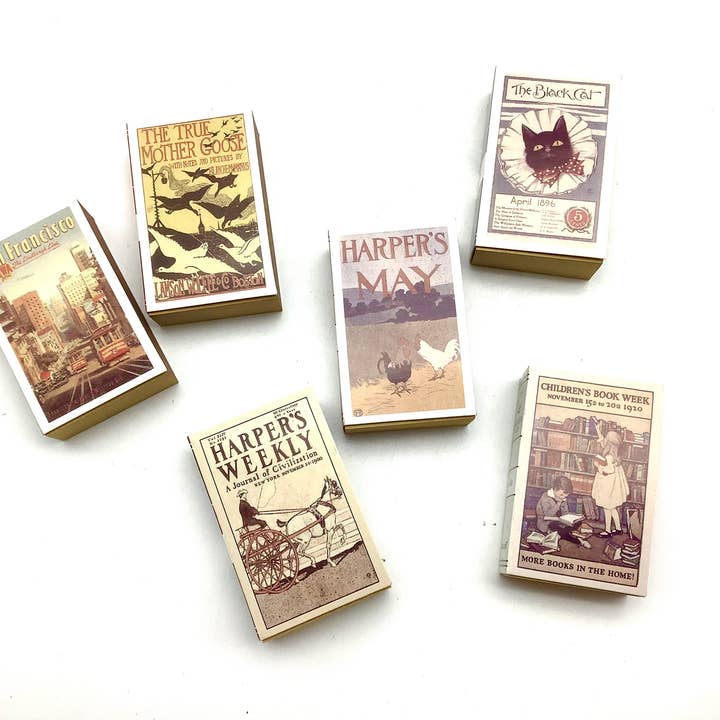 All Little Cute Things - Wholesale Notebook - Vintage Books Magazines Mini Journals Tea Party Gift Shop