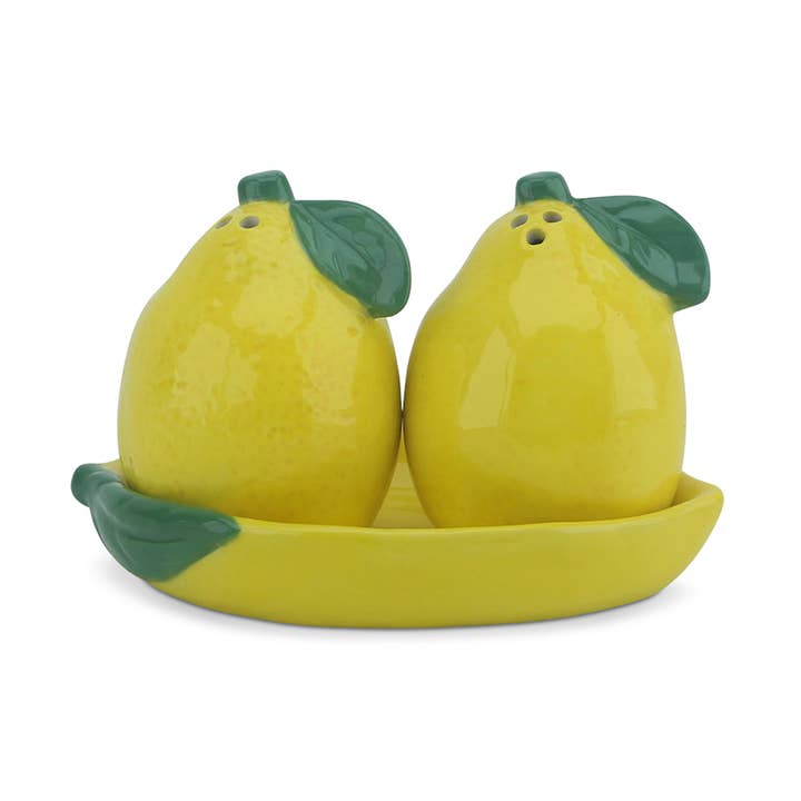 Citrus salt and pepper L10.8 W7.3 H6.9cm for wholesale by Opjet Paris