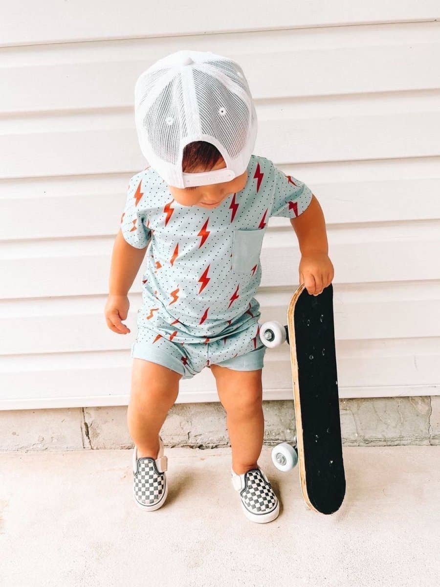 Little Rad Things - Wholesale Shorts - Kids - Spark Ultra-Lightweight Drawstring Jersey Shorts1