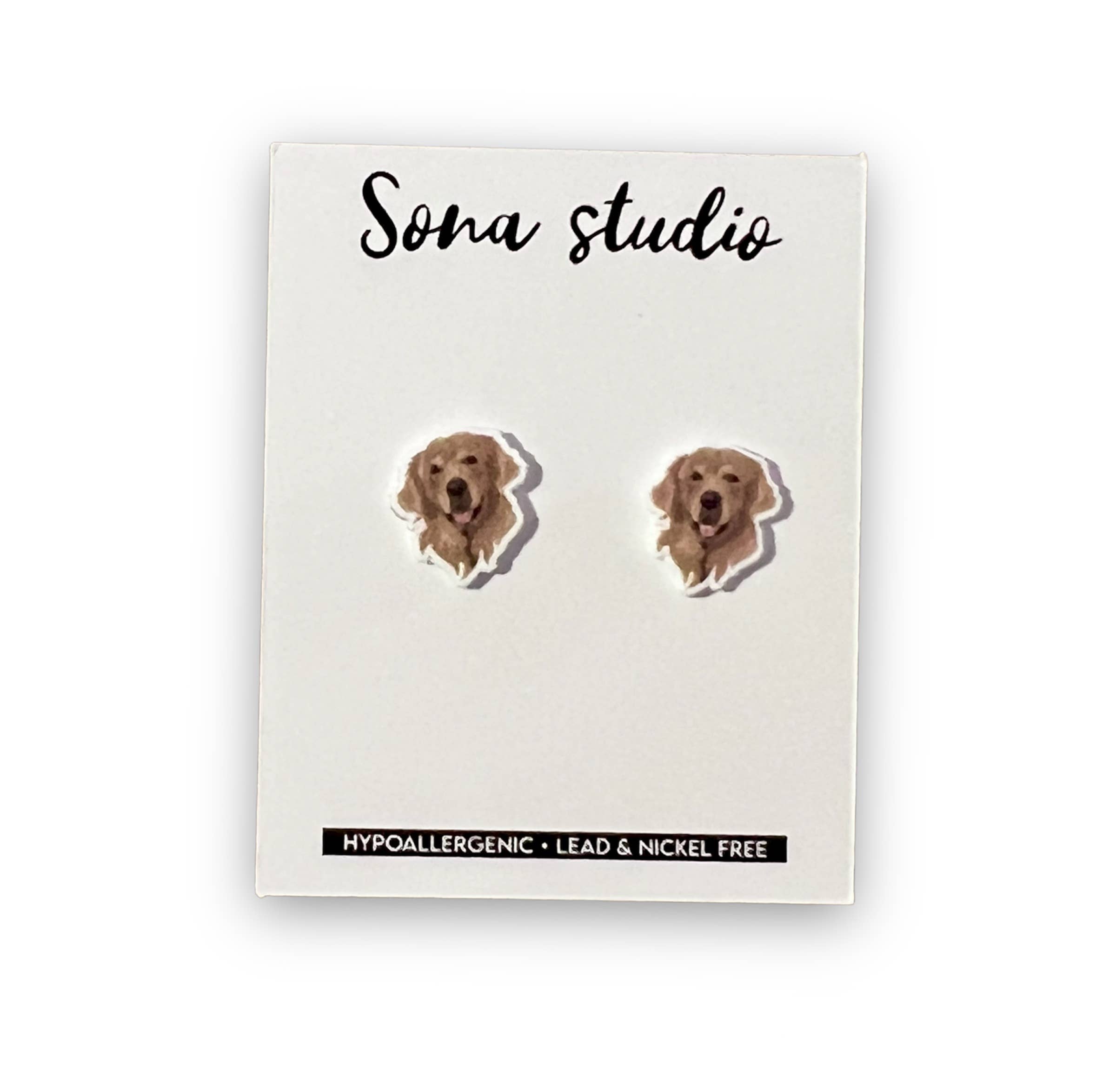 Sona Studio - Wholesale Stud/Post Earrings - Golden Earrings2