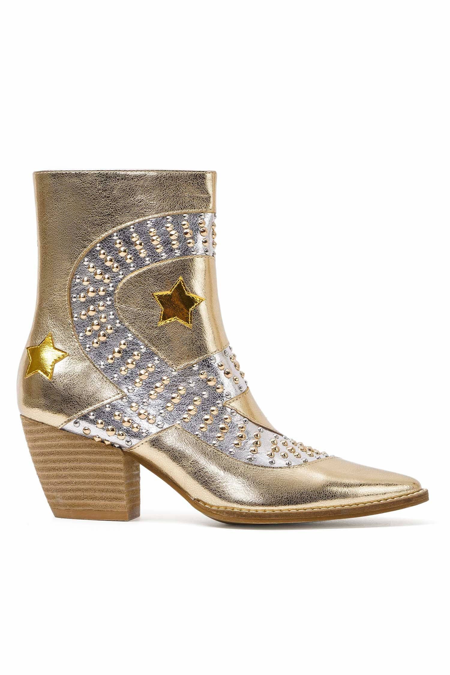 BEAST FASHION – wholesale Cowboystövlar - Dam – ARISA-80 Stjärnspäckade västerländska cowboystövlar6