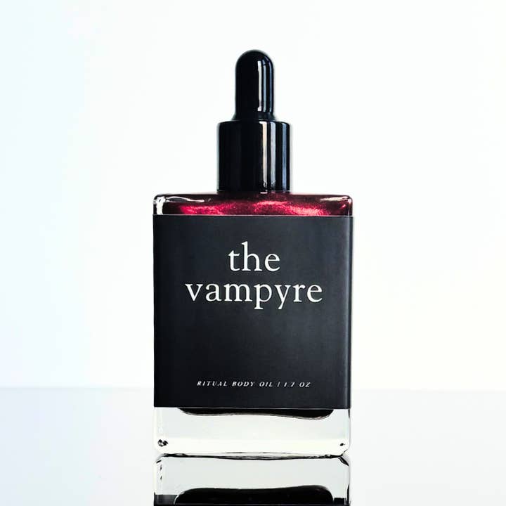 The Vampyre | Nosferatu Inspired Bath + Body Oil | 1.7 oz for wholesale by The Poison Path