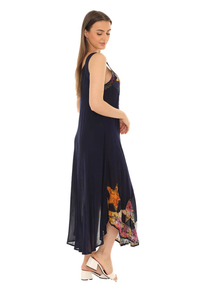 Shoreline Wear. INC – Großhandel Kleid – Damen – Ärmelloses Midikleid Starfish2