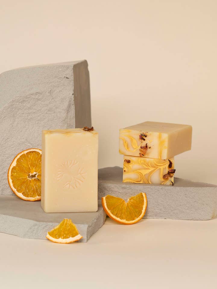 Soap - Citrus and pink geranium (150g) for wholesale by Pando&Co