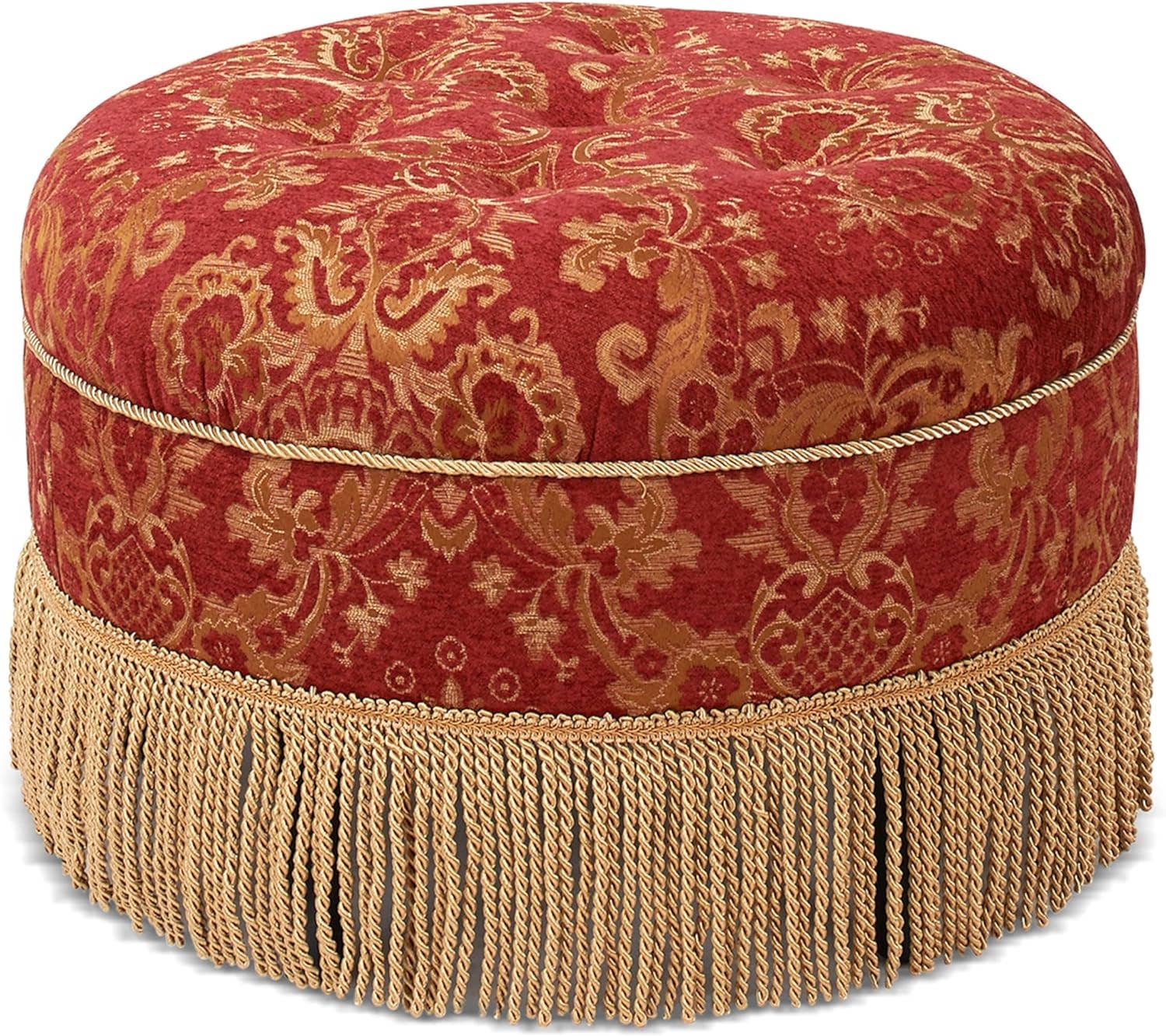 Jennifer Taylor Home - Wholesale Ottoman - Yolanda 24" Round Upholstered Accent Ottoman36