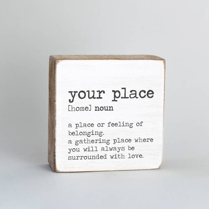 Rustic Marlin - Wholesale Sign - Personalized Definition Decorative Wooden Block1