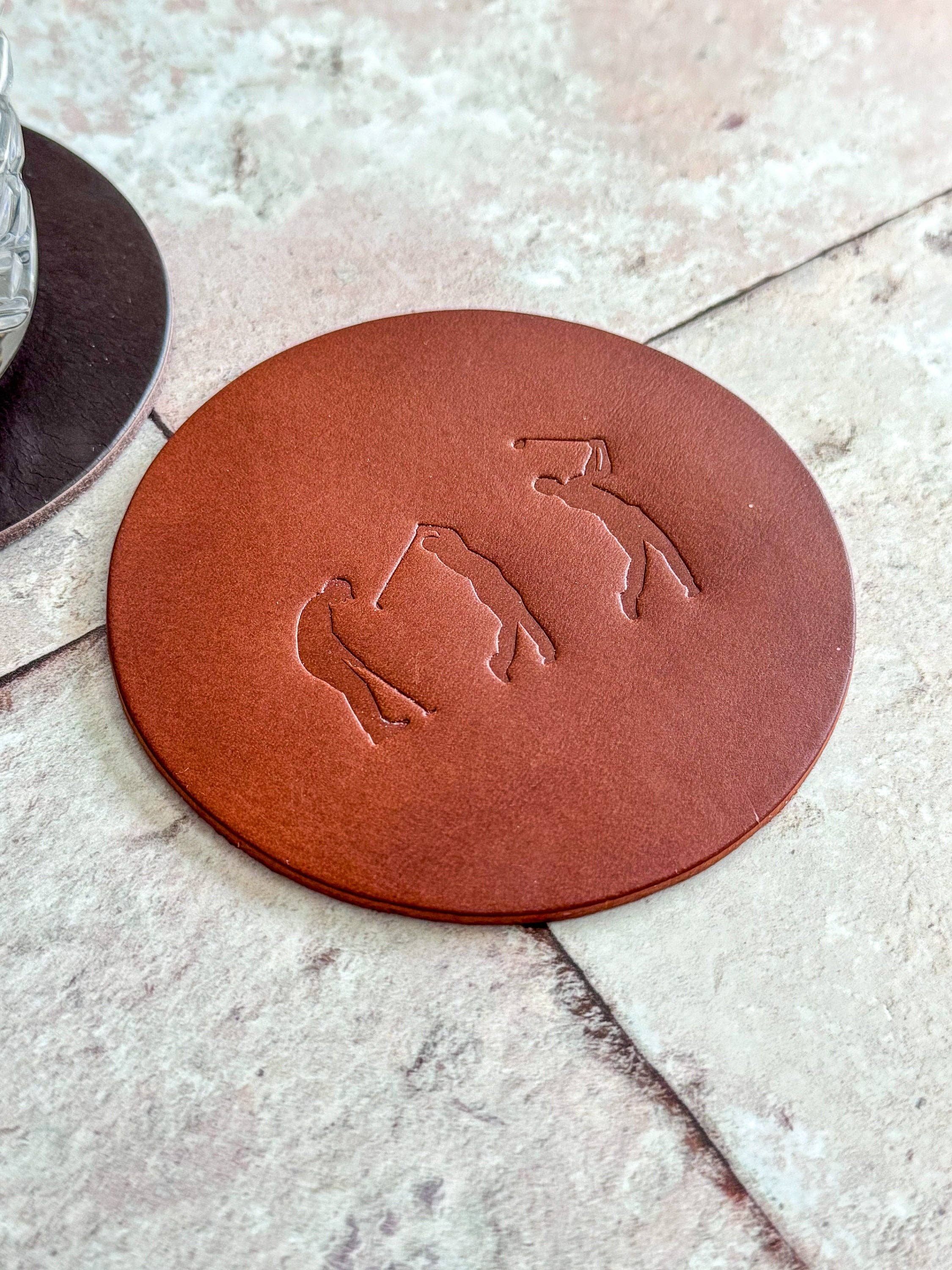 Parkin & Lewis - Wholesale Coasters - Leather Golf Coaster4