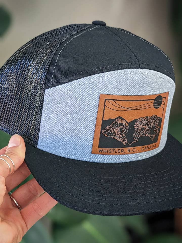 7 Panel Patch Hats for wholesale by Northwest By Nature