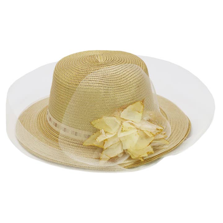 Cap Zone - Wholesale Fascinator Hat - Women's - Organza Fascinator Derby Bucket Sun Hat15