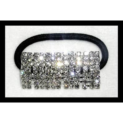 #13714 - Flex Band Stretch paardenstaarthouder voor wholesale door Bridal Store Jewelry