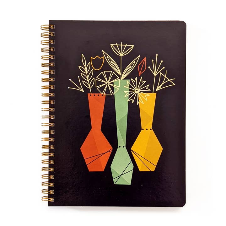 Flowers Spiral Notebook for wholesale by Amber Leaders Designs