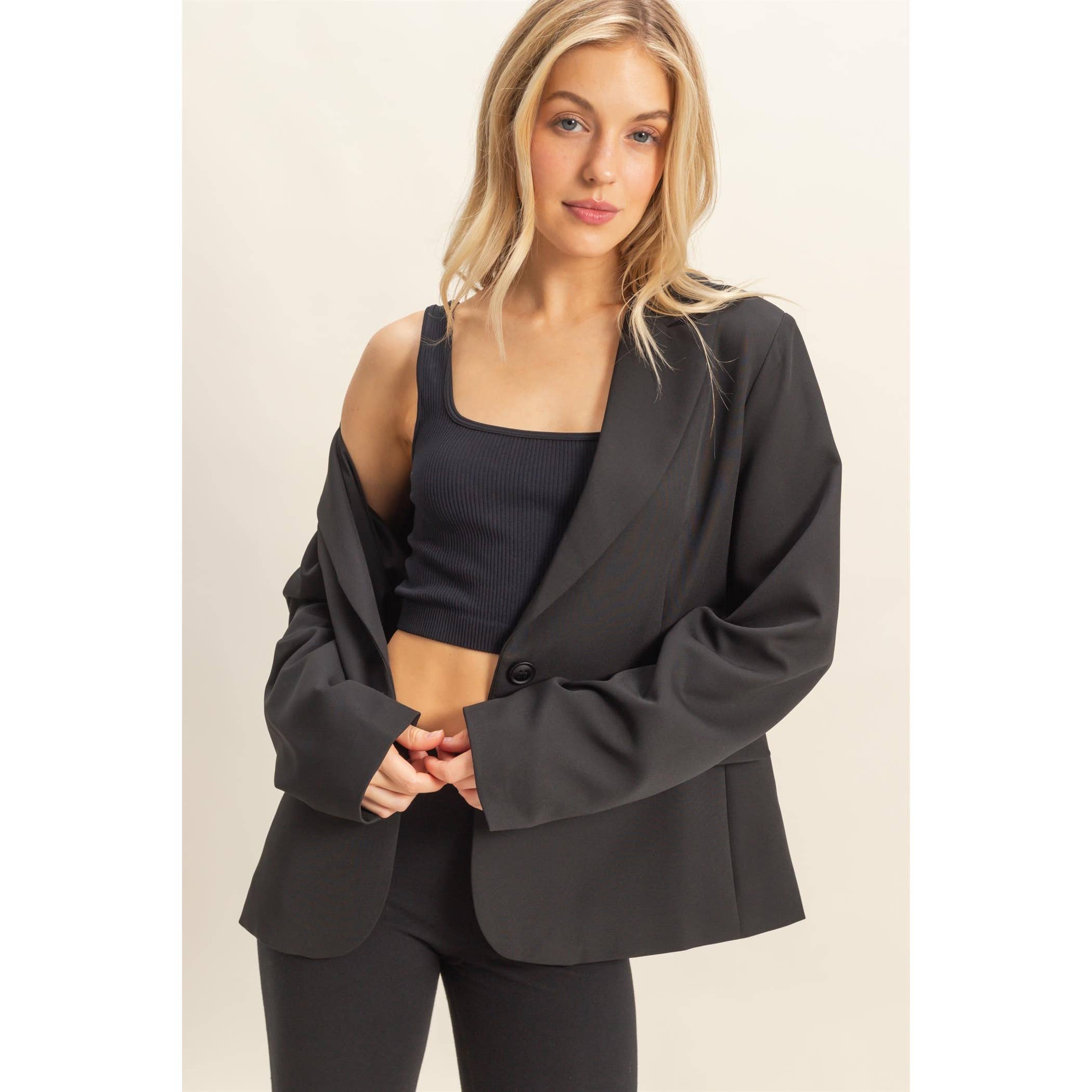 HYFVE - Wholesale Blazer - Women's - Single Button Blazer1